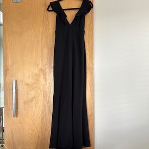 Lulus Classic Black Tie Maxi Dress